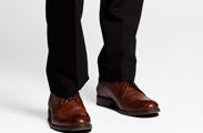 Black Suit Brown Shoes