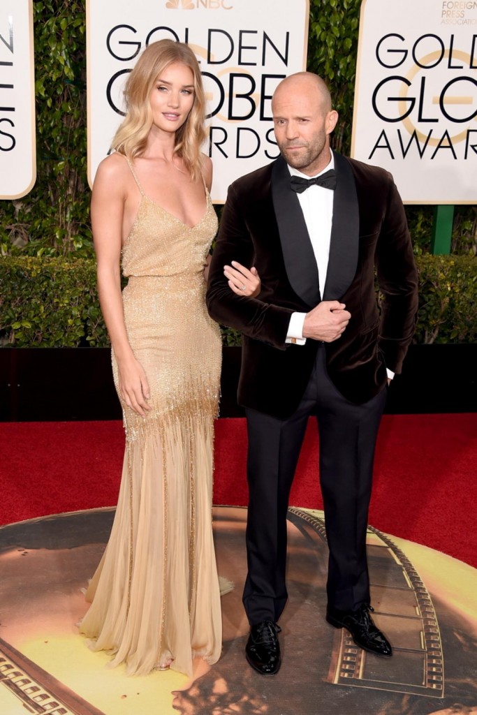 Red Carpet Winners - Jason Statham & Rosie Huntington Whiteley
