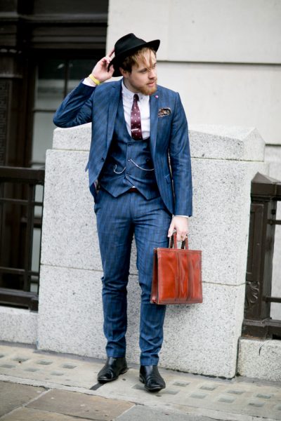 London Collections: Men - Street Style