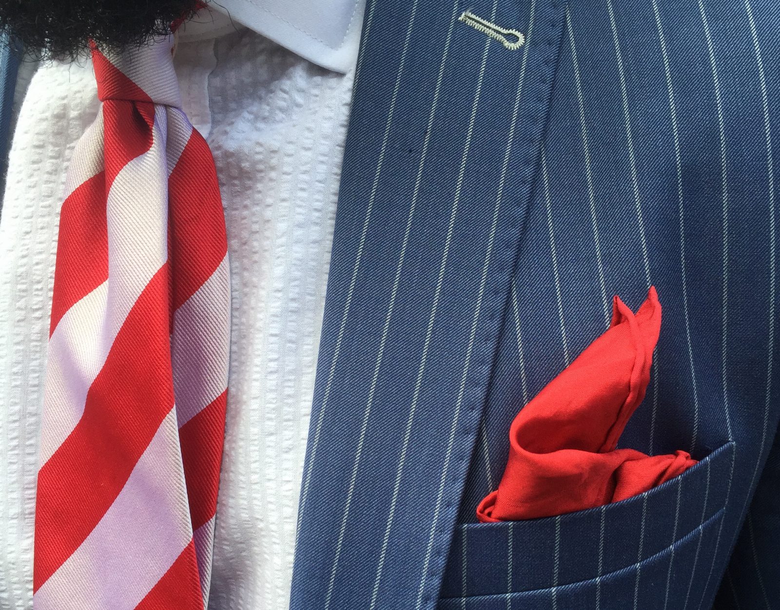 how to wear a tie and pocket square