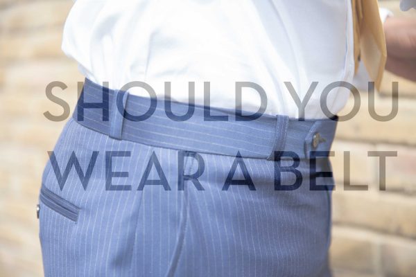 Should you wear a belt