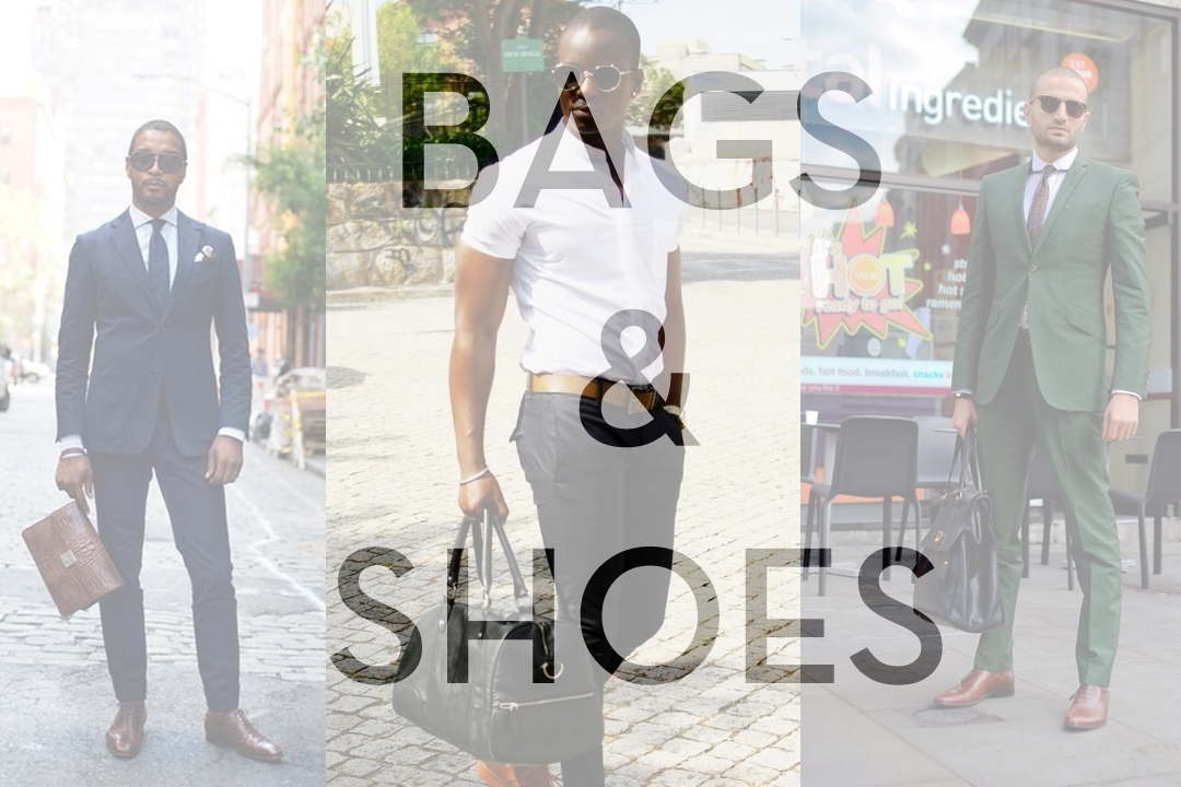 mens bags and shoes