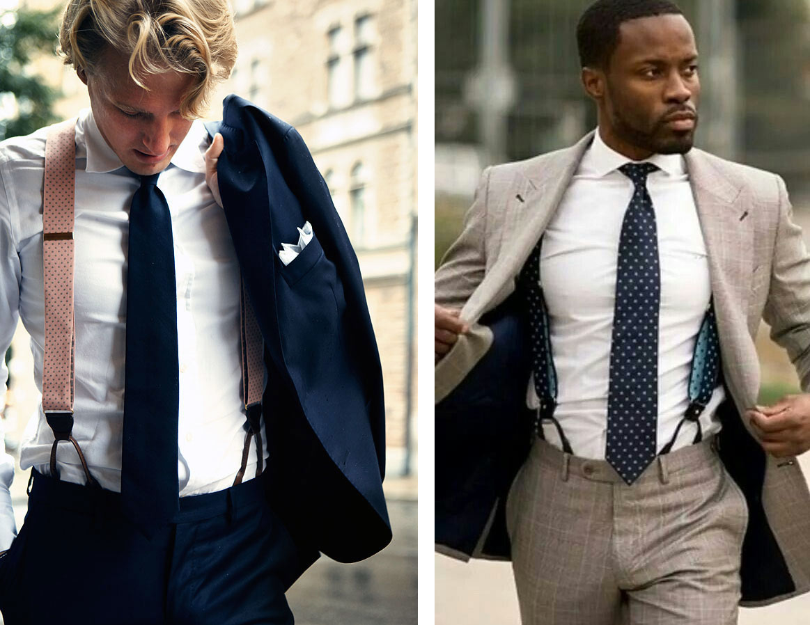 Men's Suspenders & Braces | Morts & More London Tailoring