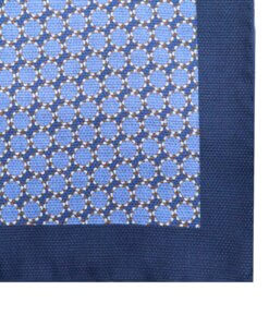 Blue Double-Sided Pocket Square 1