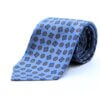 Blue Floral Print Tie