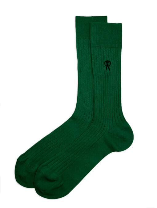 Emerald Green cotton socks