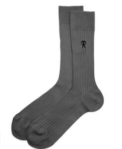 Grey Cotton Sock