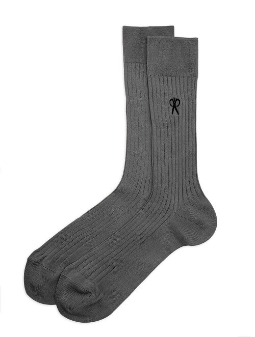 Grey Cotton Sock