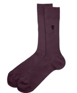 Lilac Cotton Sock