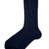 Navy Blue Cotton Sock