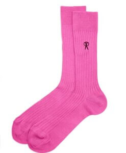 Pink Cotton Sock