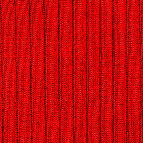 Red - Ribbed